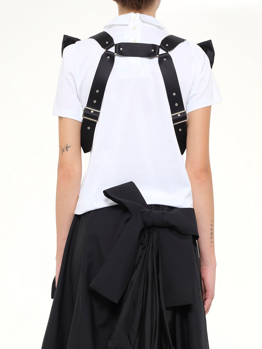 Bowtie Vest in Black