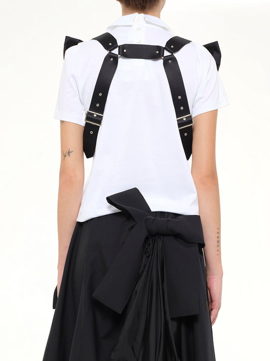 Bowtie Vest in Black