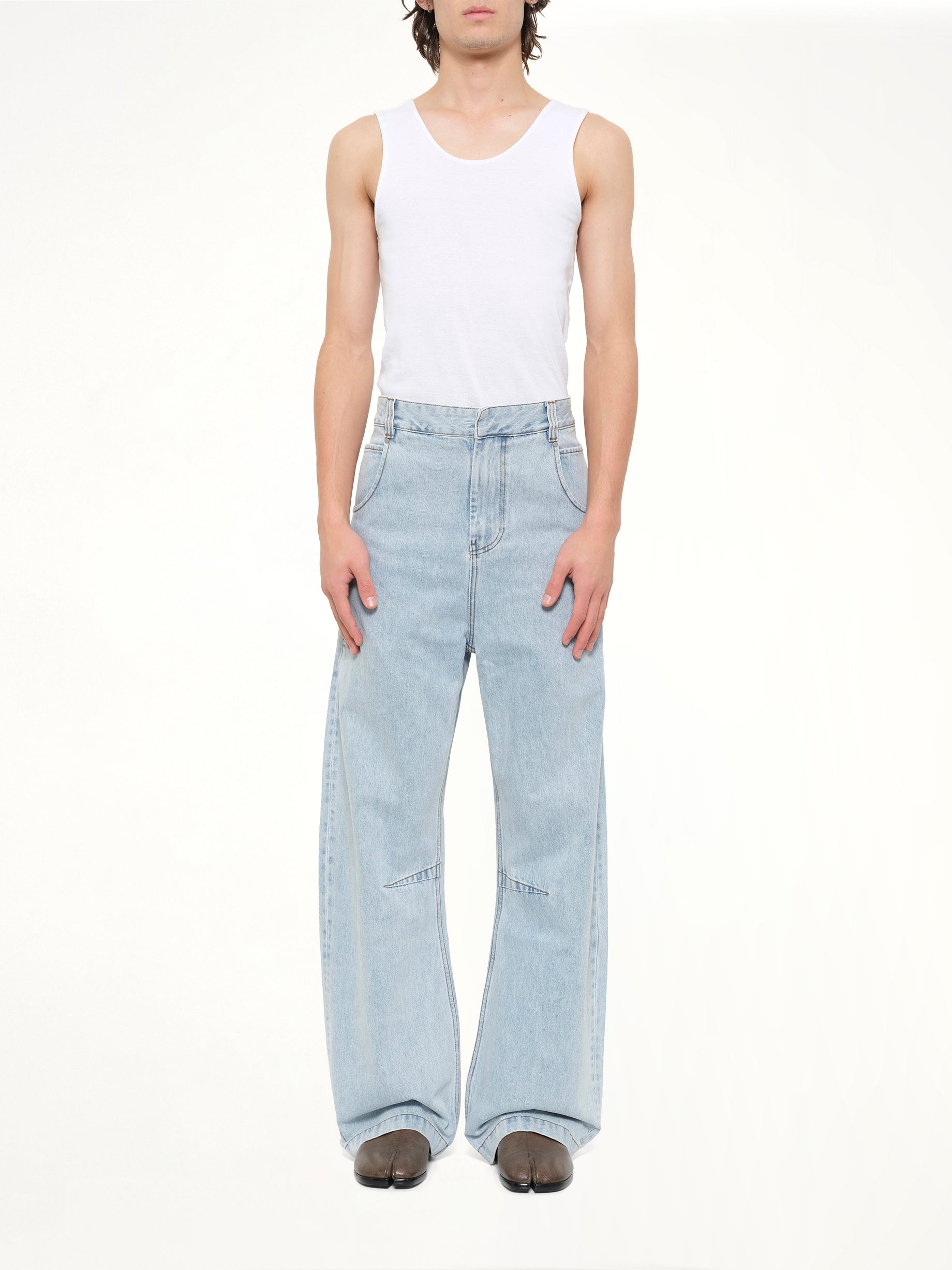 ENTIRE STUDIOS Gem Jeans in Old Blue from MARAIS