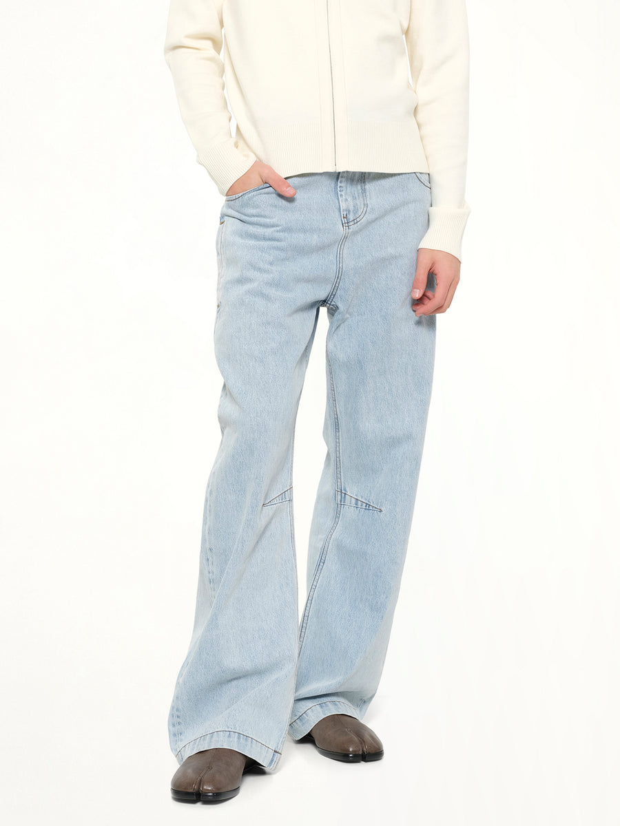 Gem Jeans in Old Blue