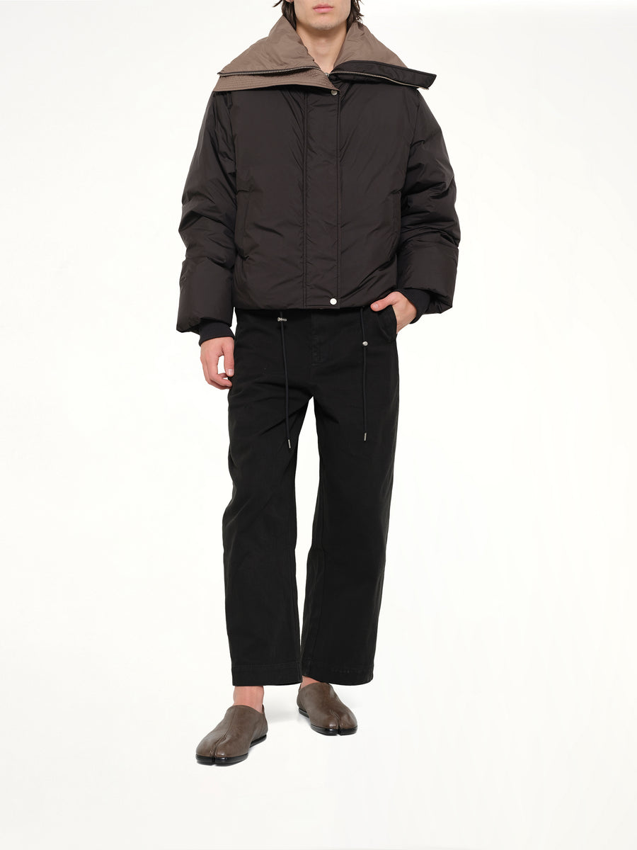 Gully Pant in Black Cotton