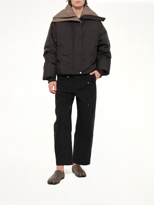 Gully Pant in Black Cotton