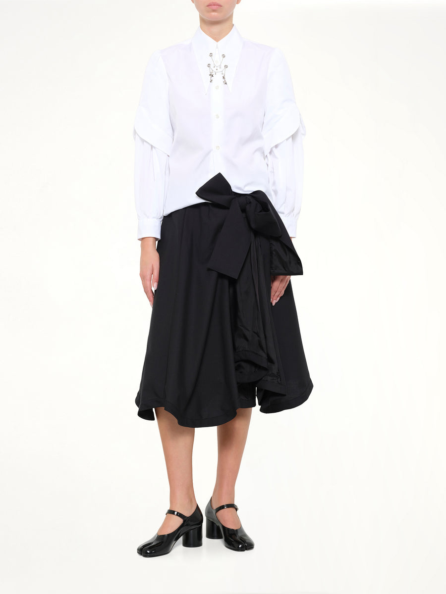 Star Embelishment Shirt in White