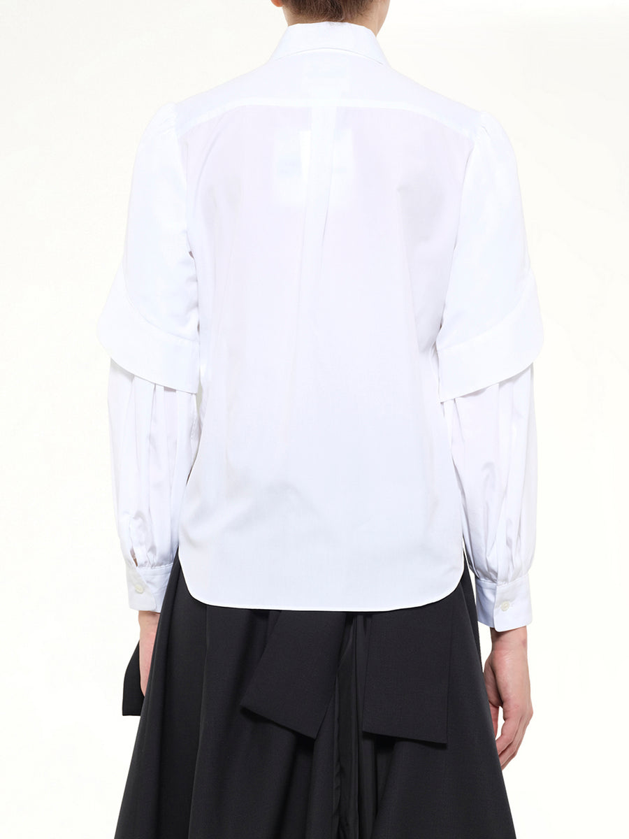 Star Embelishment Shirt in White