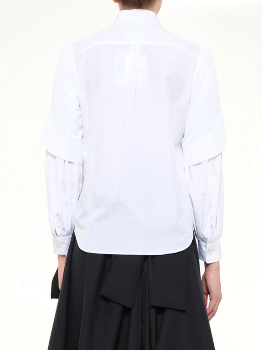 Star Embelishment Shirt in White