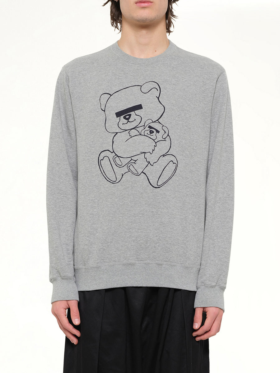 Teddy Sweatshirt in Grey