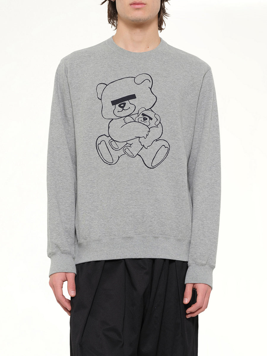 Teddy Sweatshirt in Grey