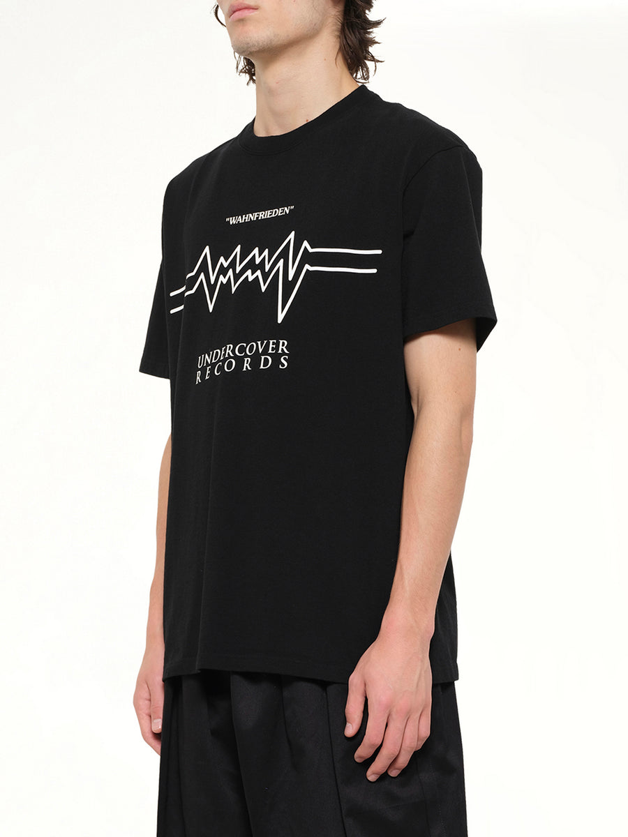 Undercover Records T-Shirt in Black
