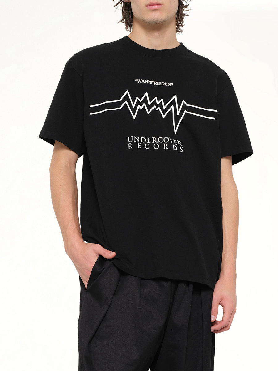 Undercover Records T-Shirt in Black