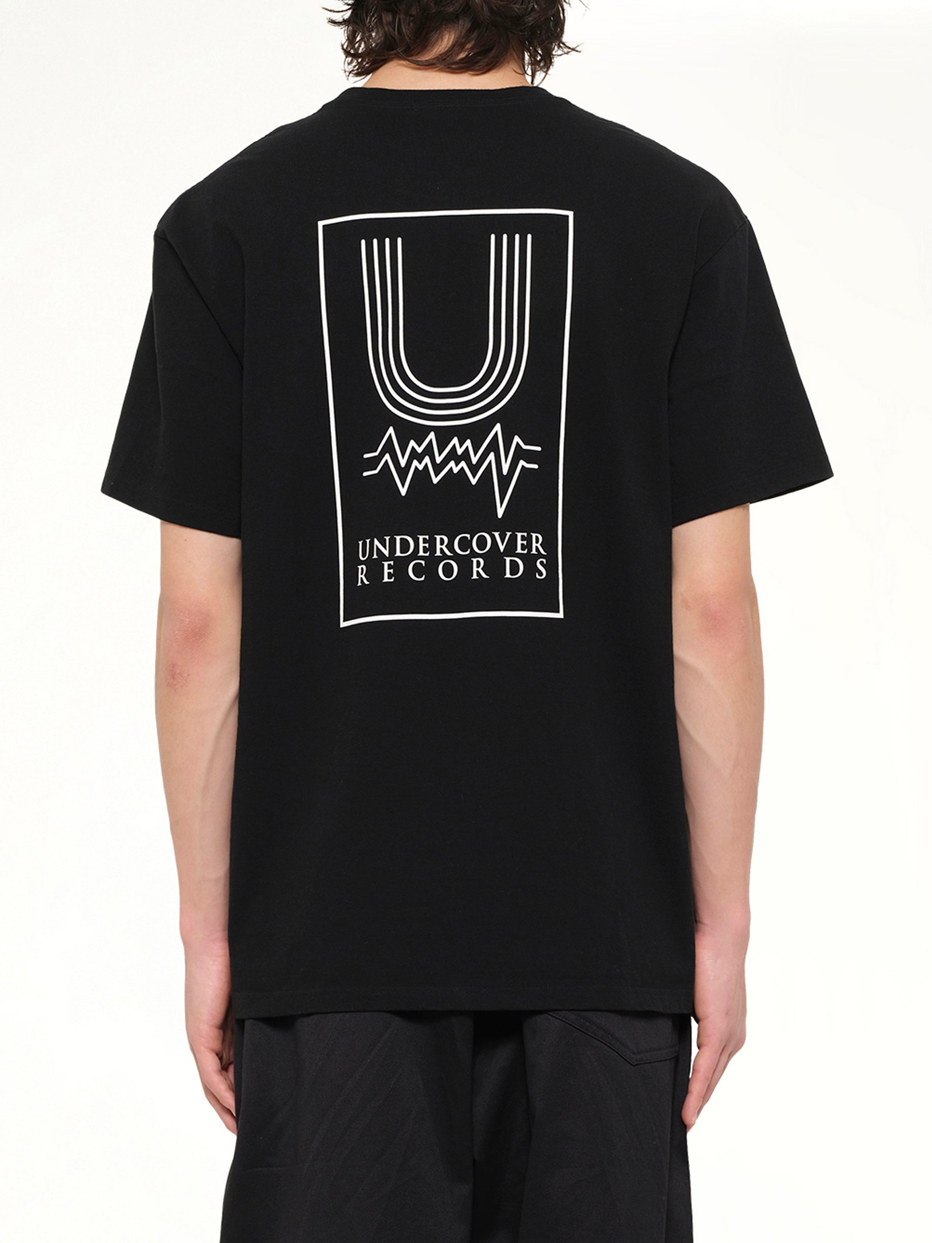 美品UNDERCOVER RECORDST期 Thee Crouh UNDERCOVER - Undercover Records 黑色T 恤| MARAIS