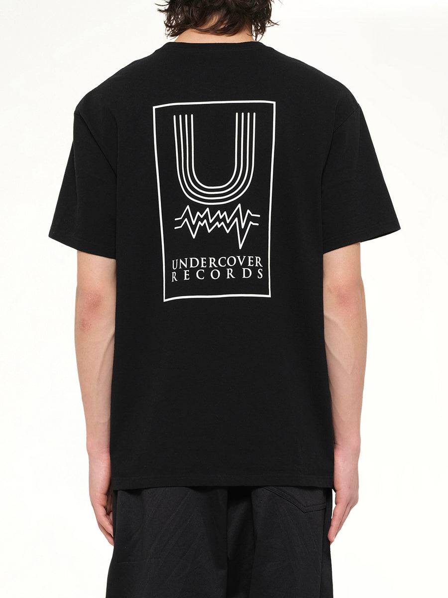 Undercover Records T-Shirt in Black