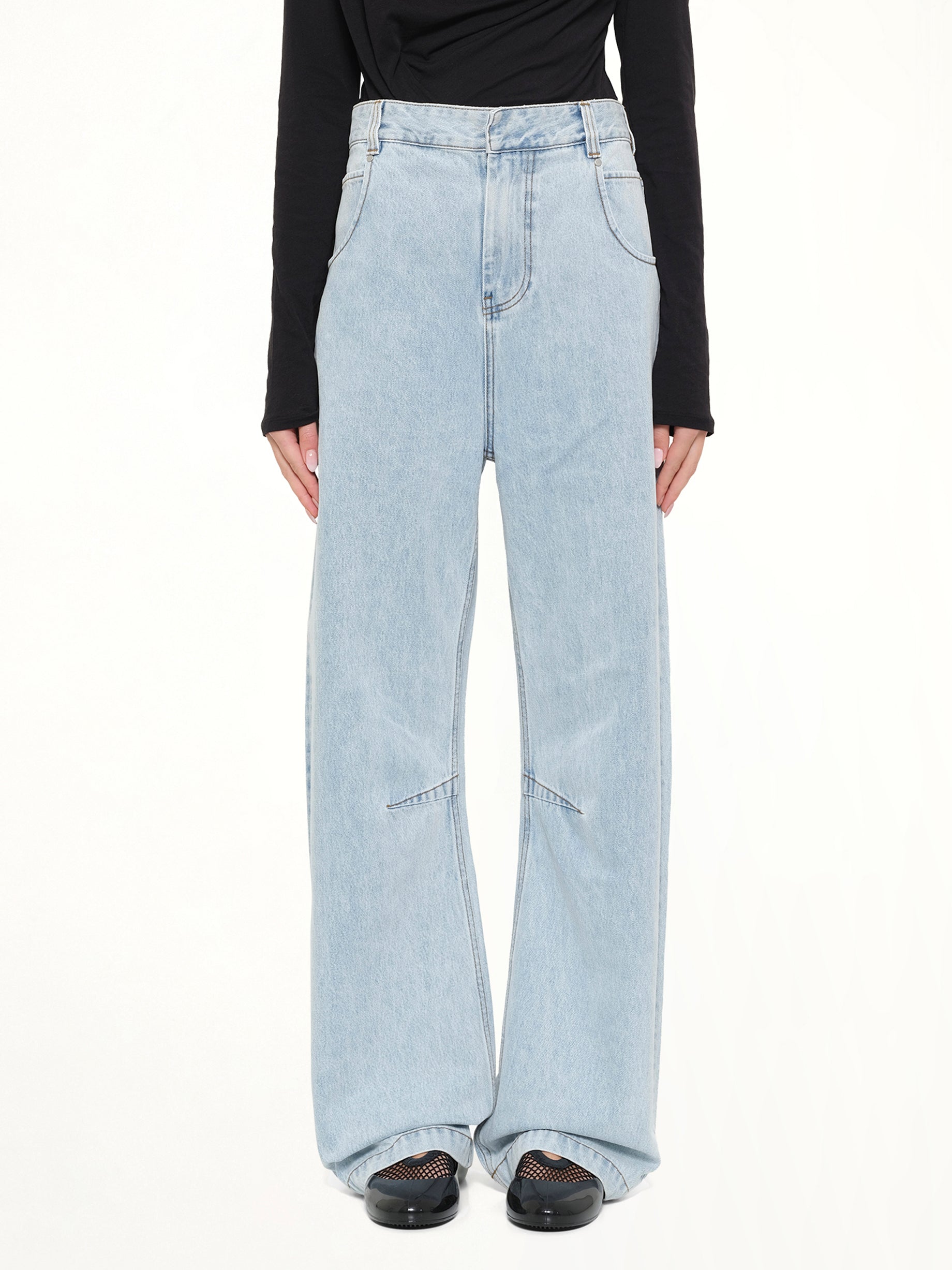 Gem Jeans in Old Blue
