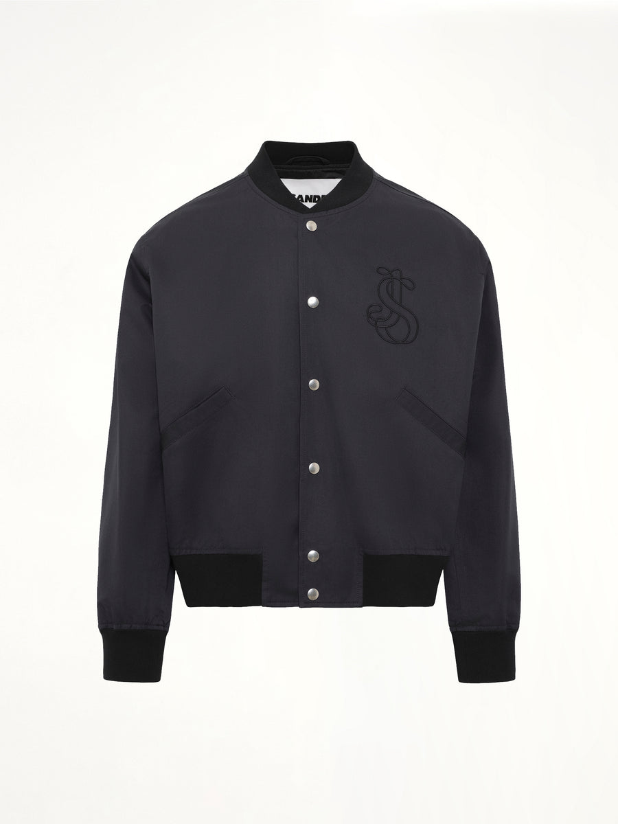 Blouson 130 with Embroidery in Black