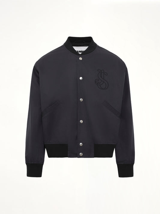Blouson 130 with Embroidery in Black