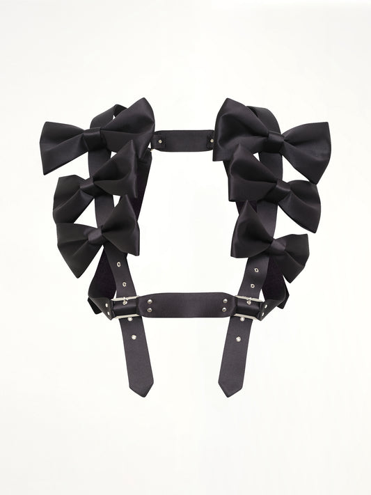 Bowtie Vest in Black