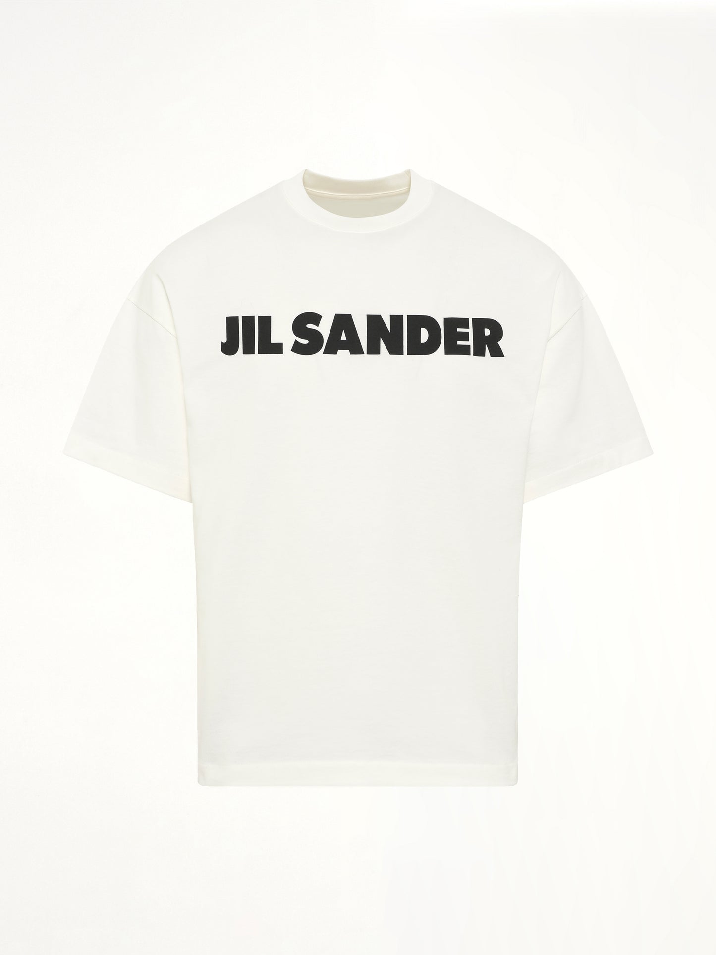 Crewneck Logo T-Shirt in Pocelain