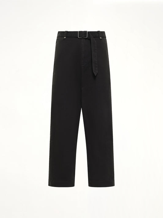 Gully Pant in Black Cotton