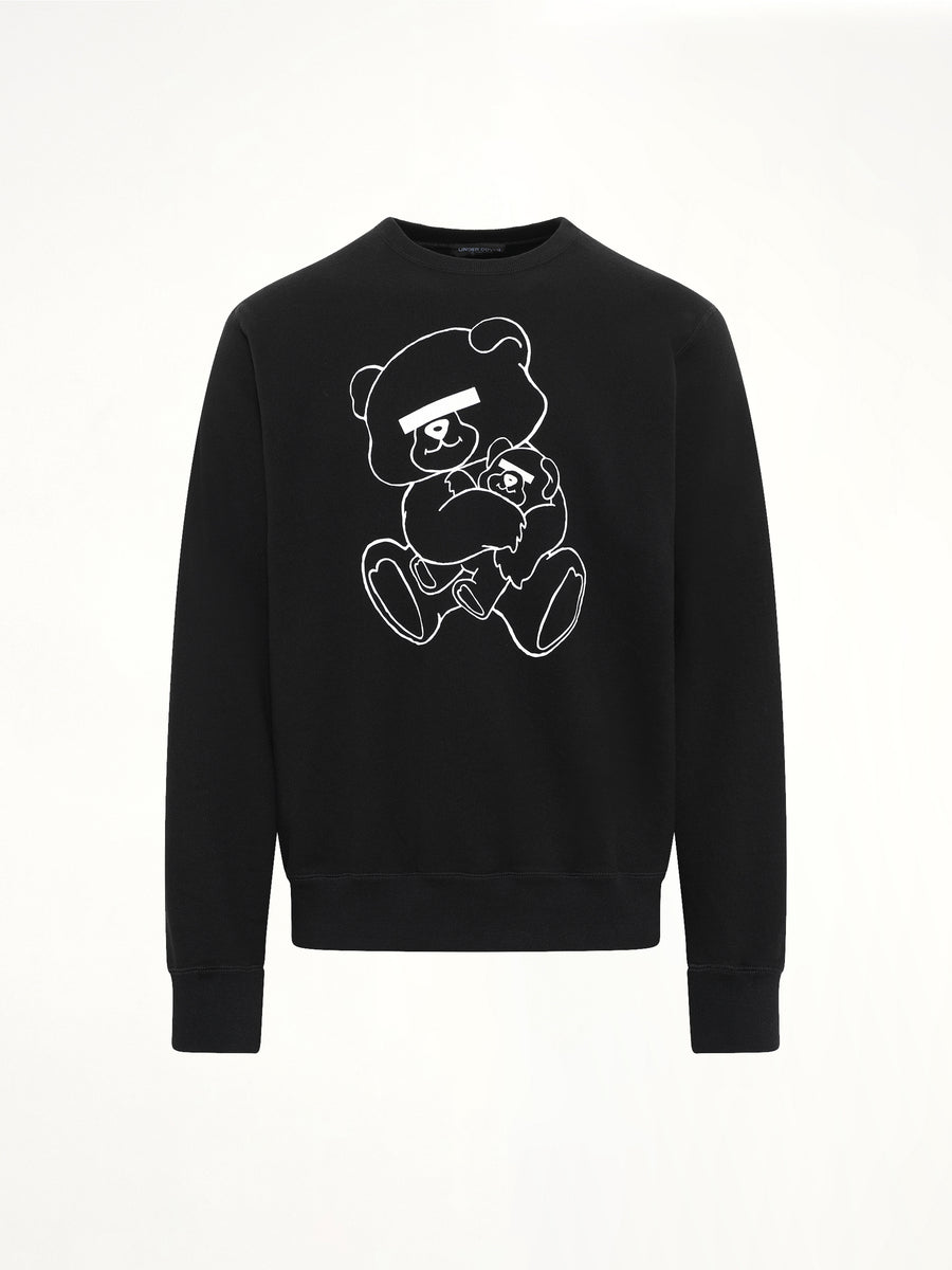Teddy Sweatshirt in Black