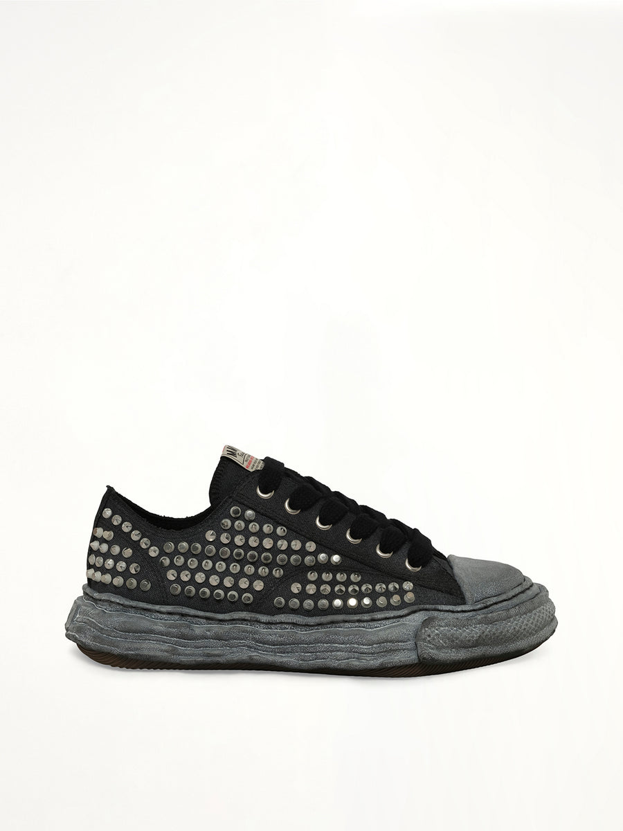 Exclusive Peterson 23 OG Studded Sneaker in All Black