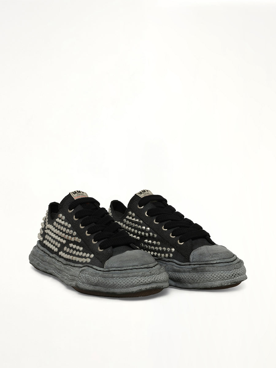 Exclusive Peterson 23 OG Studded Sneaker in All Black
