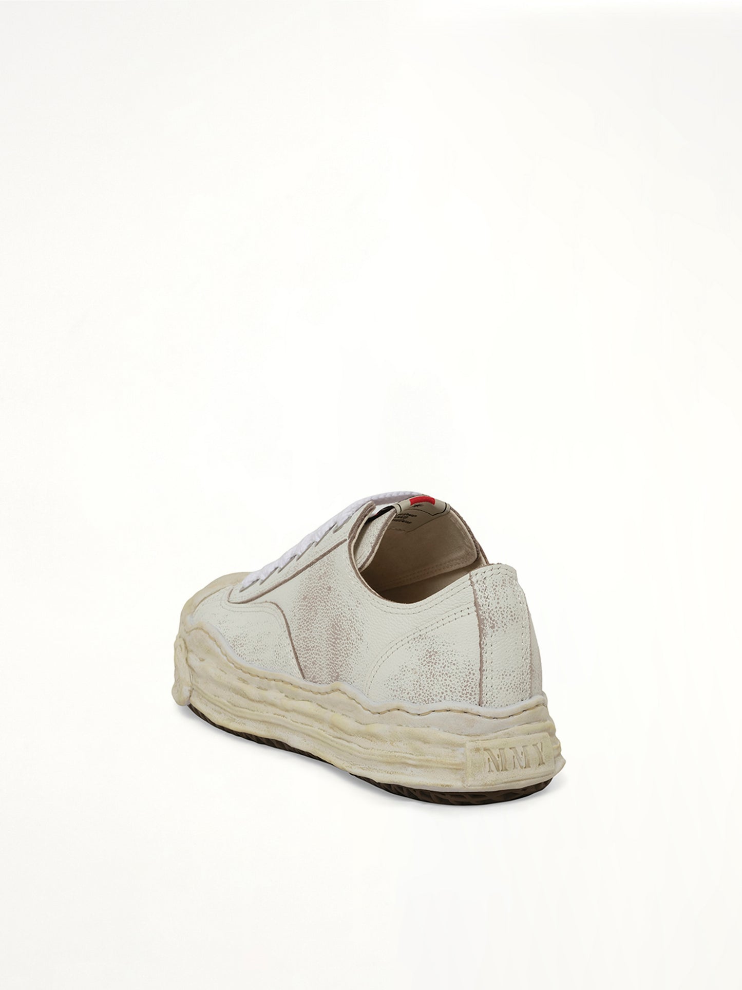 Hank OG Shrink Leather Sneaker in White