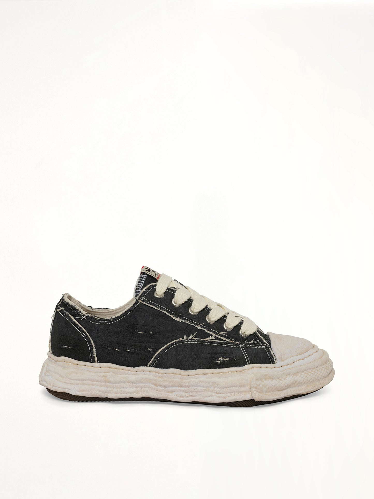 Peterson 23 OG Ripping & Dyeing Sneaker in Black