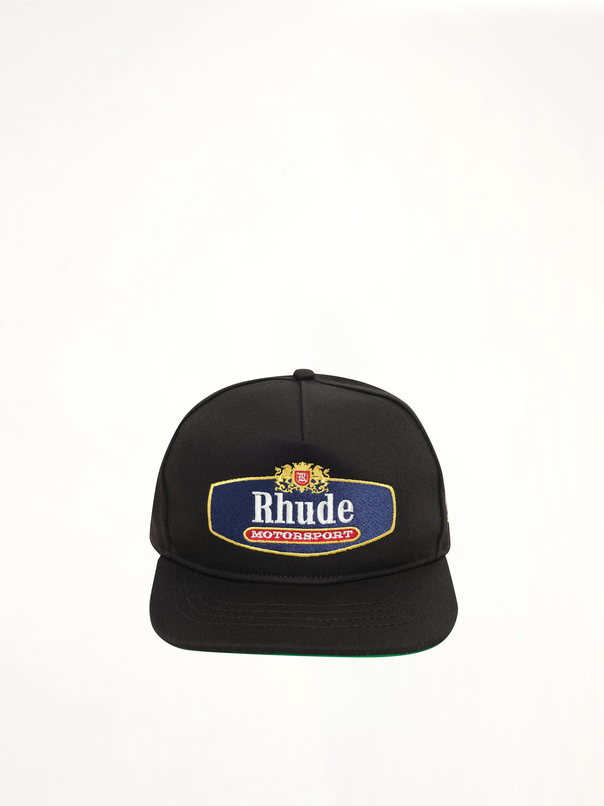 Racing Crest Hat in Black/Navy