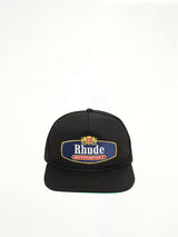 Racing Crest Hat in Black/Navy