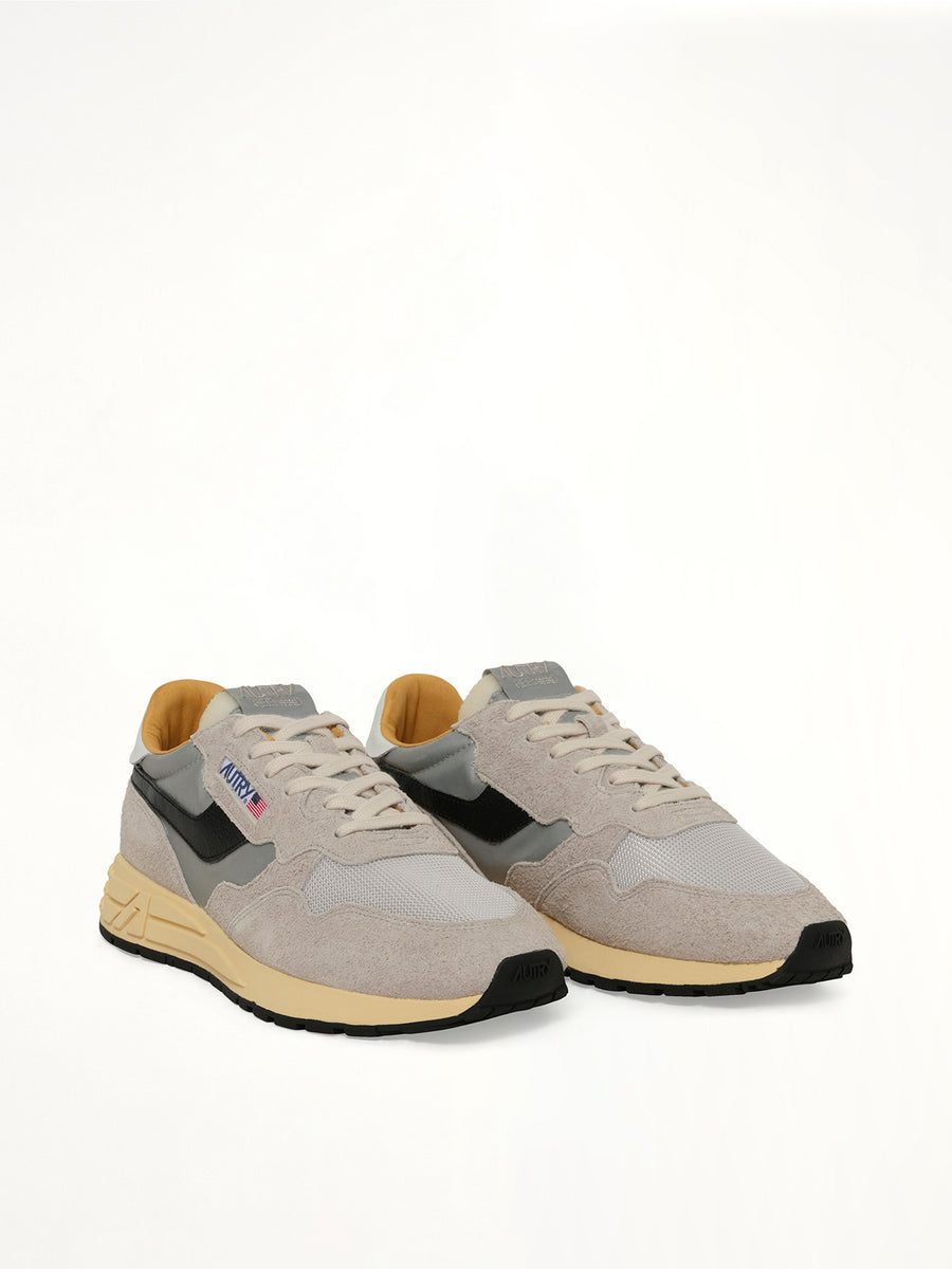 Reelwind Low Top Sneaker in Grey/Silver