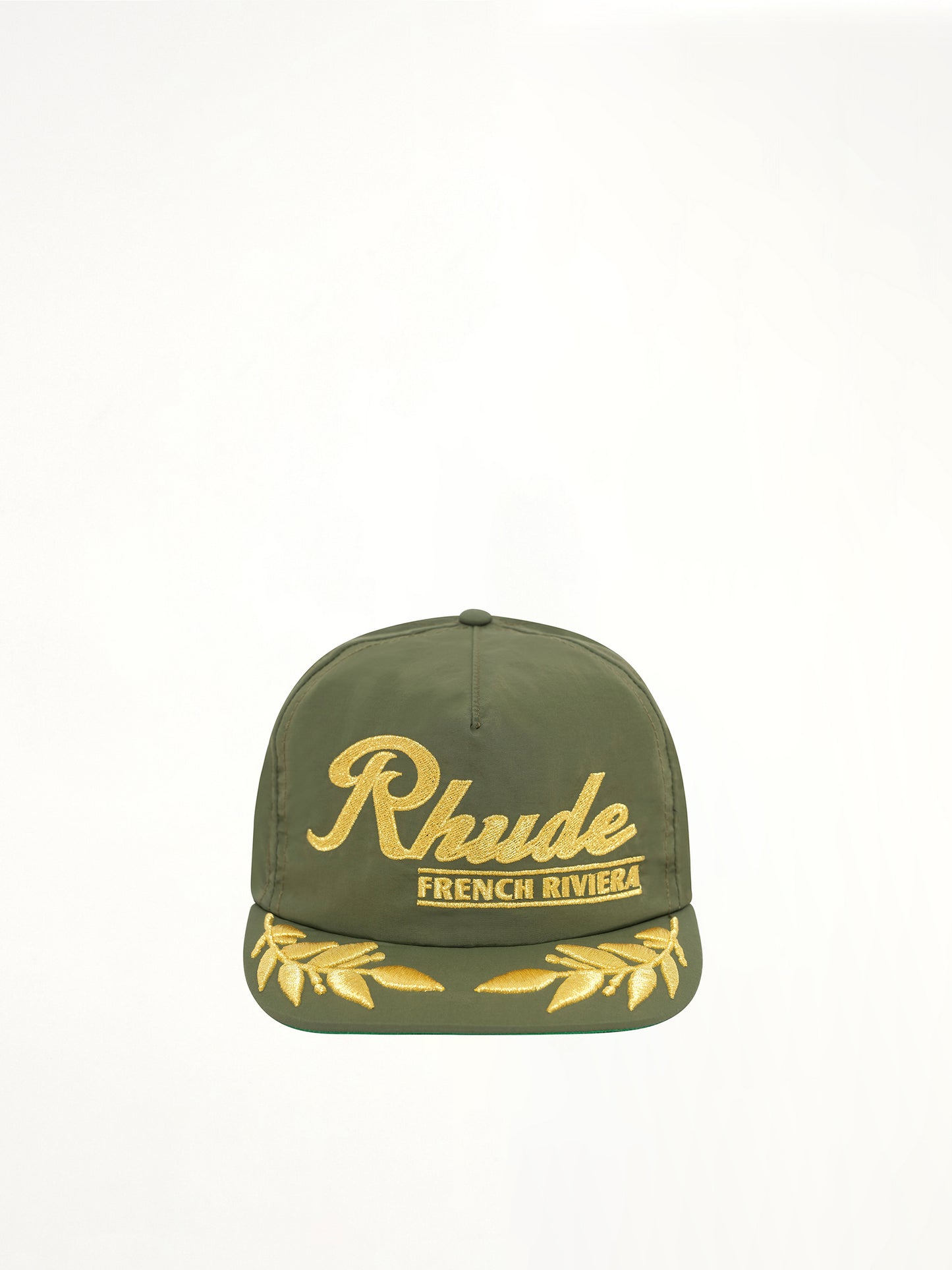 Rhude French Riviera Hat in Green/Gold