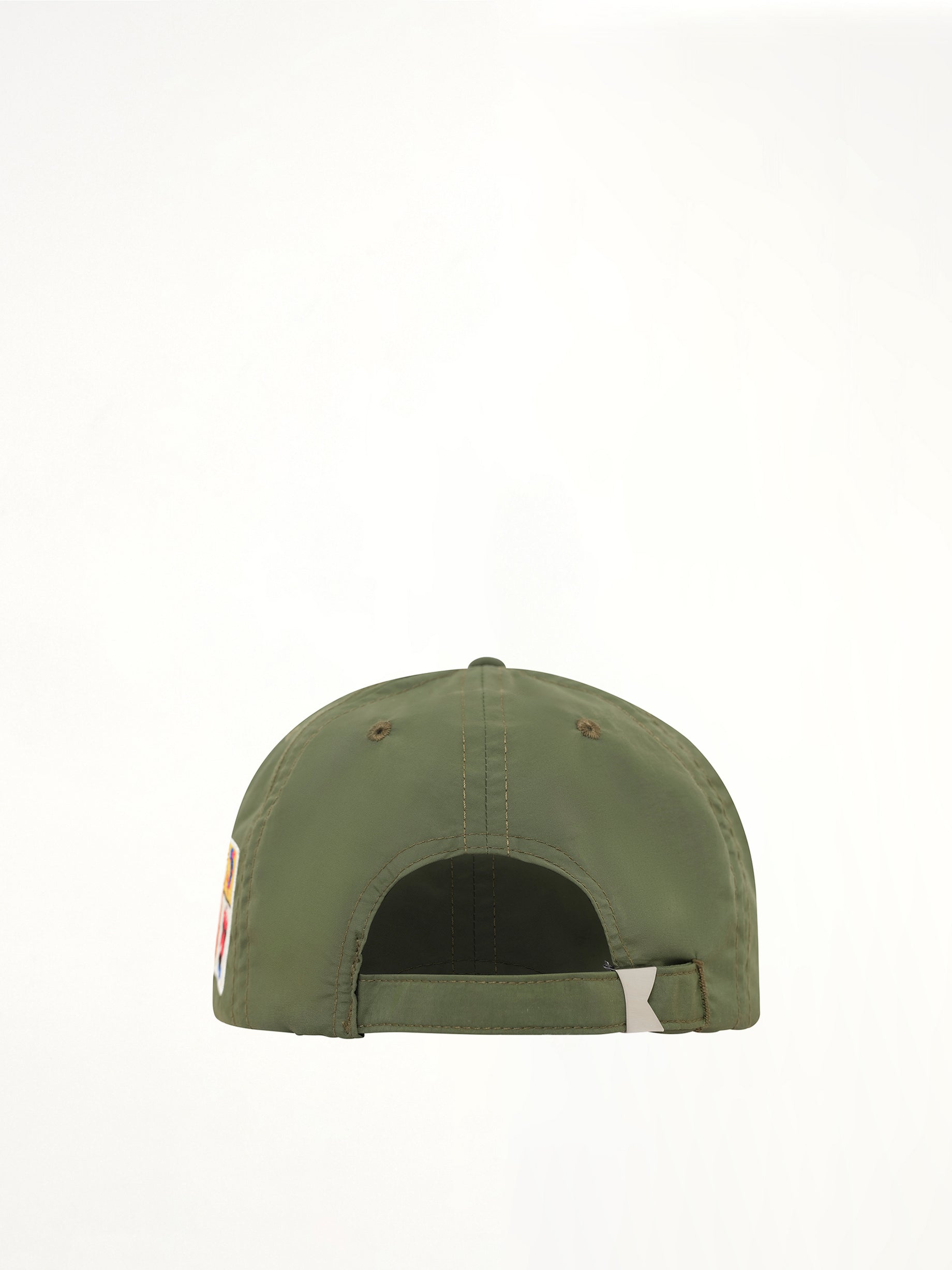 RHUDE , 
, Rhude French Riviera Hat in Green/Gold Back View from MARAIS