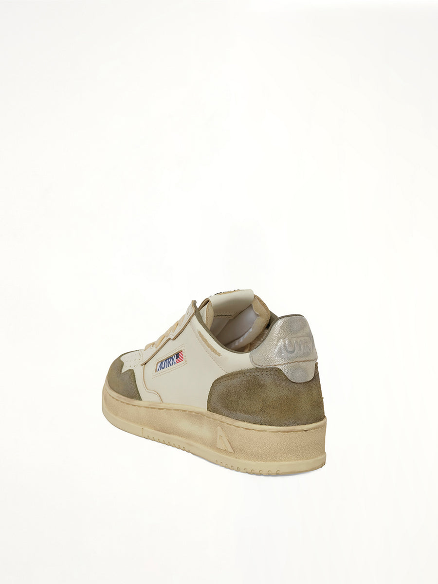 Super Vintage Sneaker in Lizard/Silver