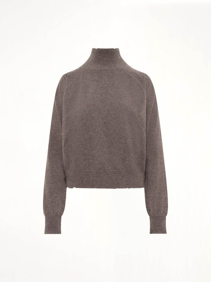Lived-In Knitwear Turtleneck in Mud