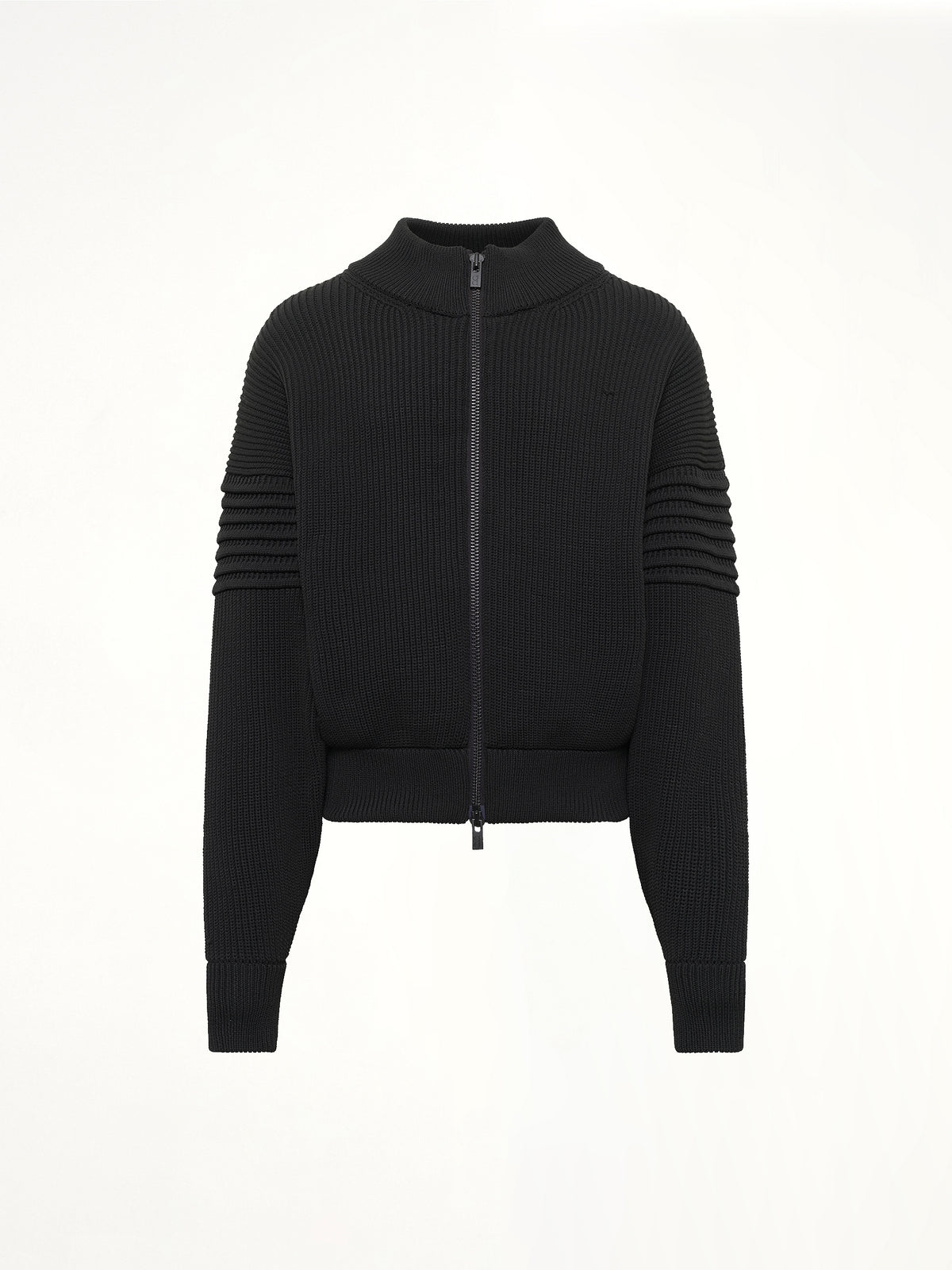 Low Gauge Zip Blouson in Black