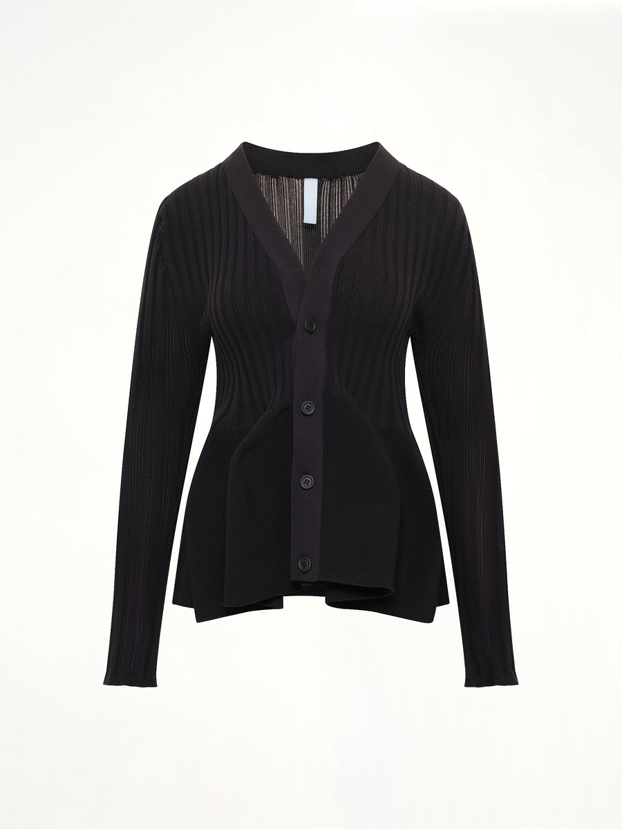 Pottery Cardigan in Black
