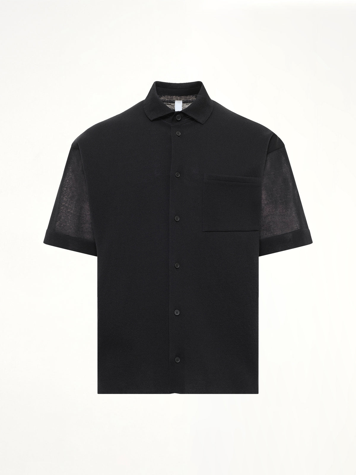 TC Milan Short Sleeve Shirt in Black