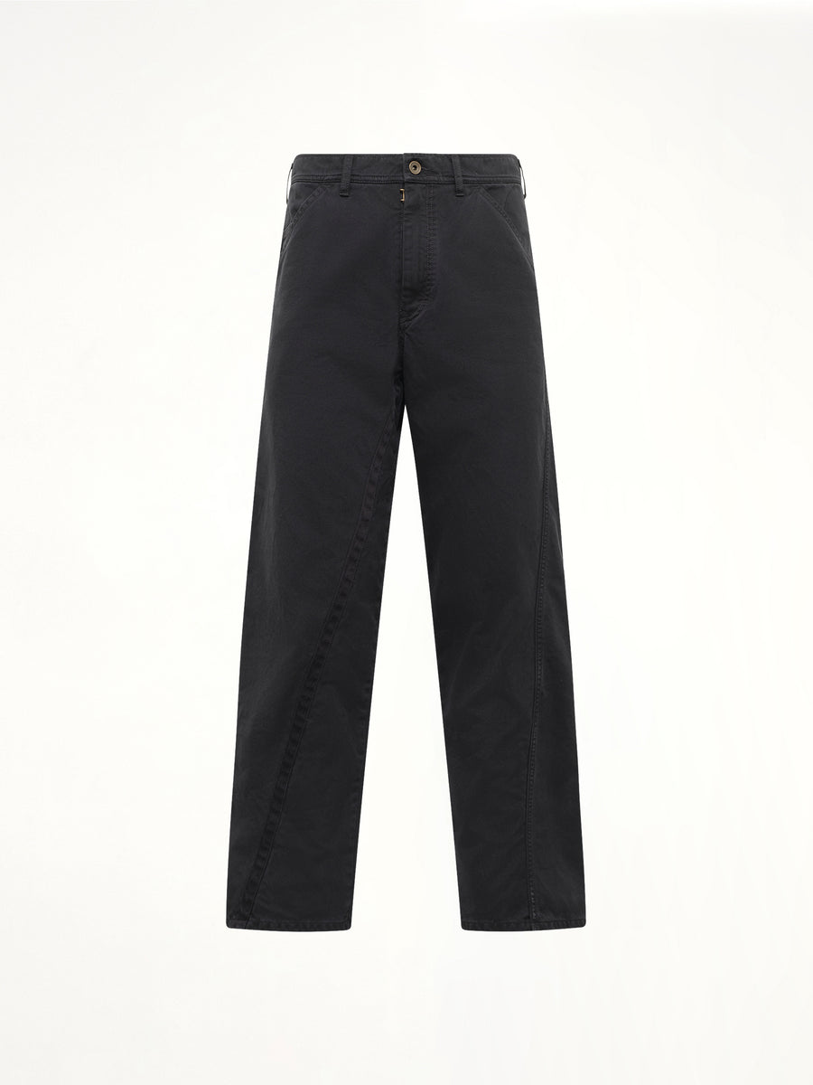 Twisted Trousers in Black