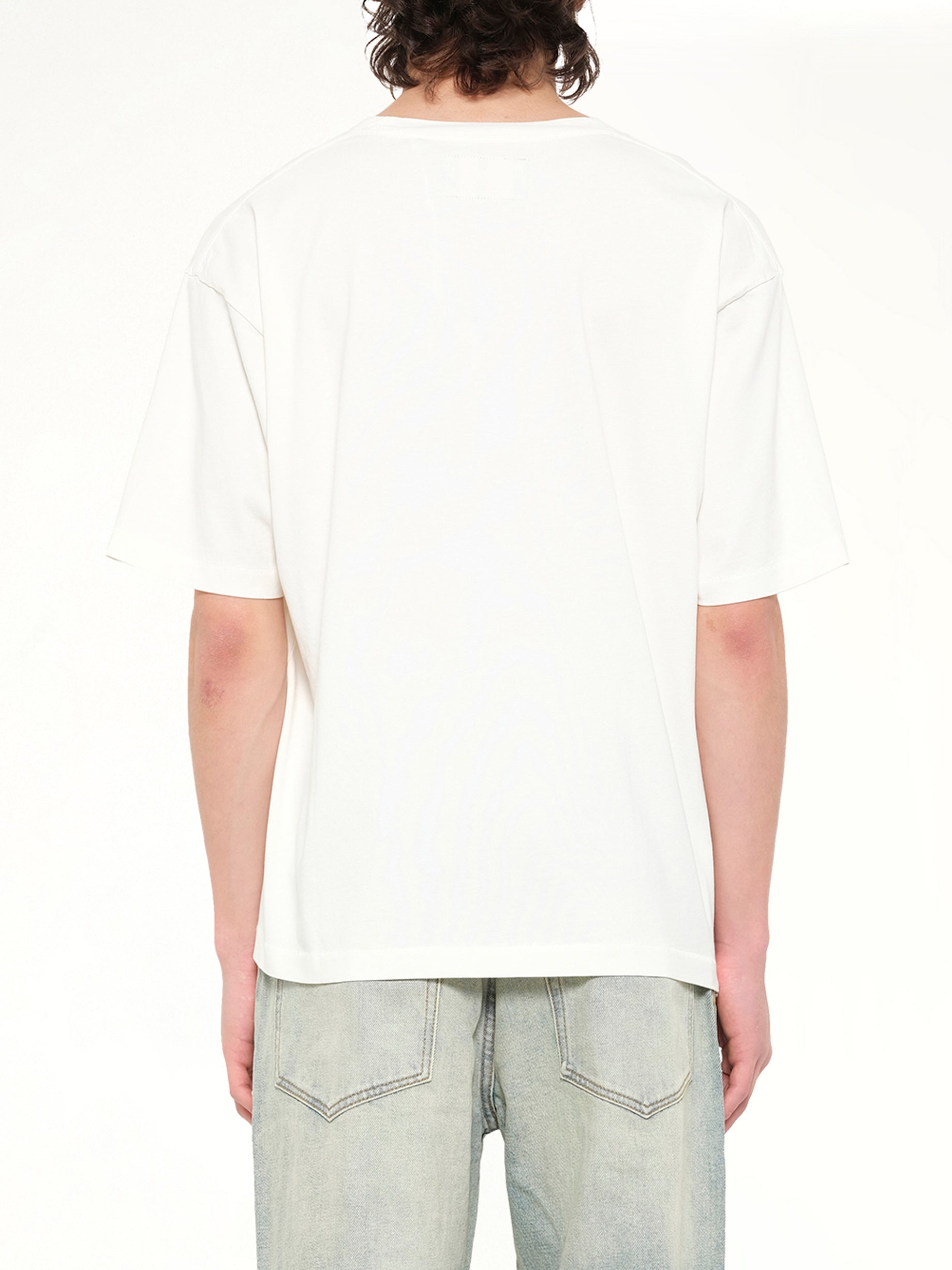 KIDSUPER Astronaut T-Shirt in White Back View from MARAIS