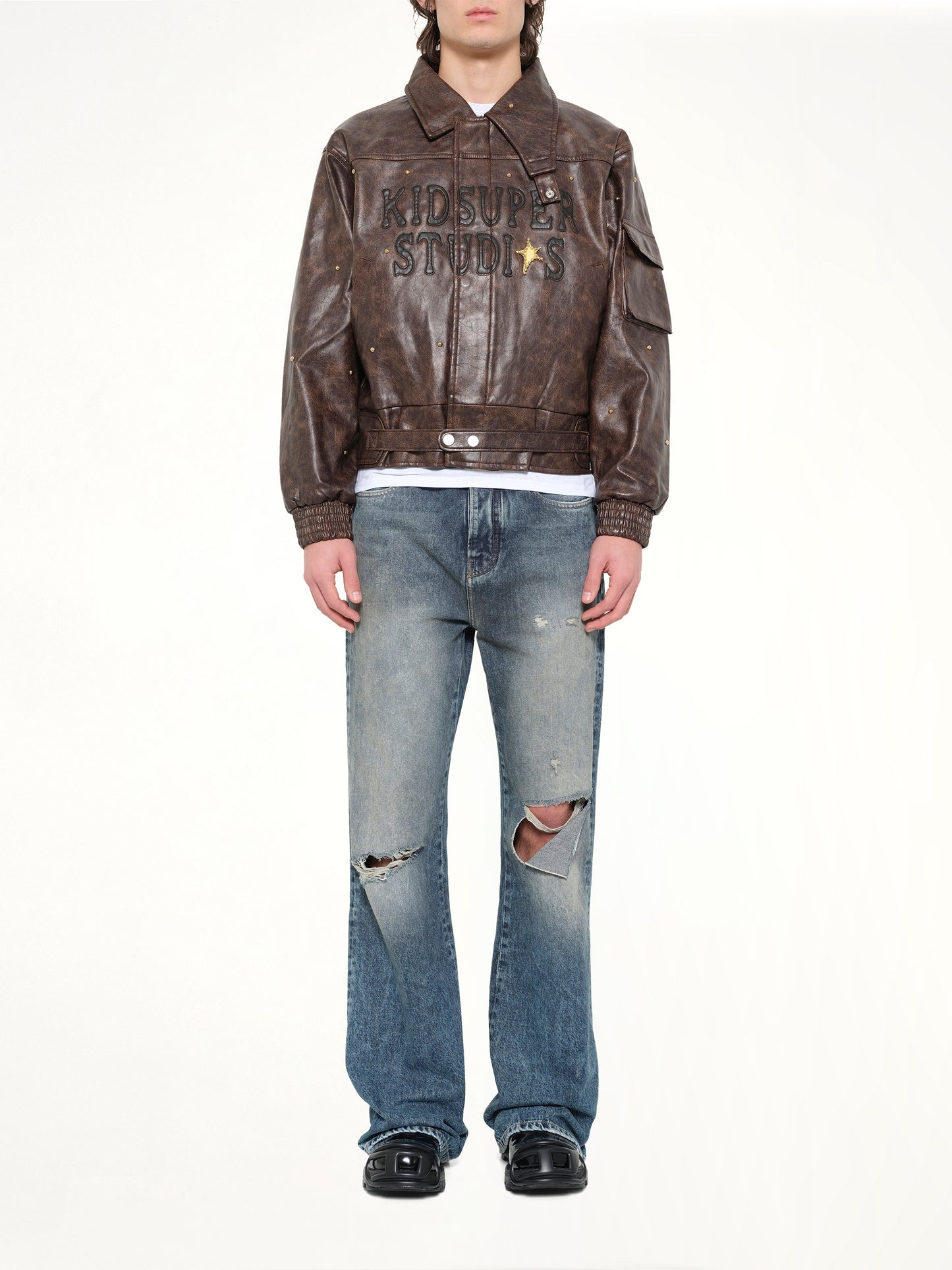 Boy Who Jumped Over the Moon Jacket in Brown