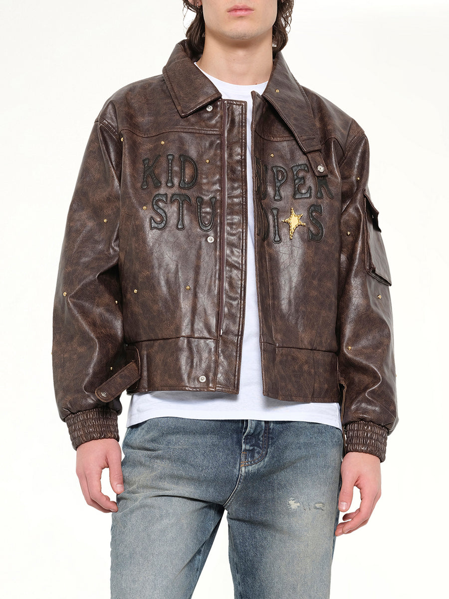 Boy Who Jumped Over the Moon Jacket in Brown