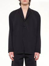Milan Boxy Tailored Jacket in Black