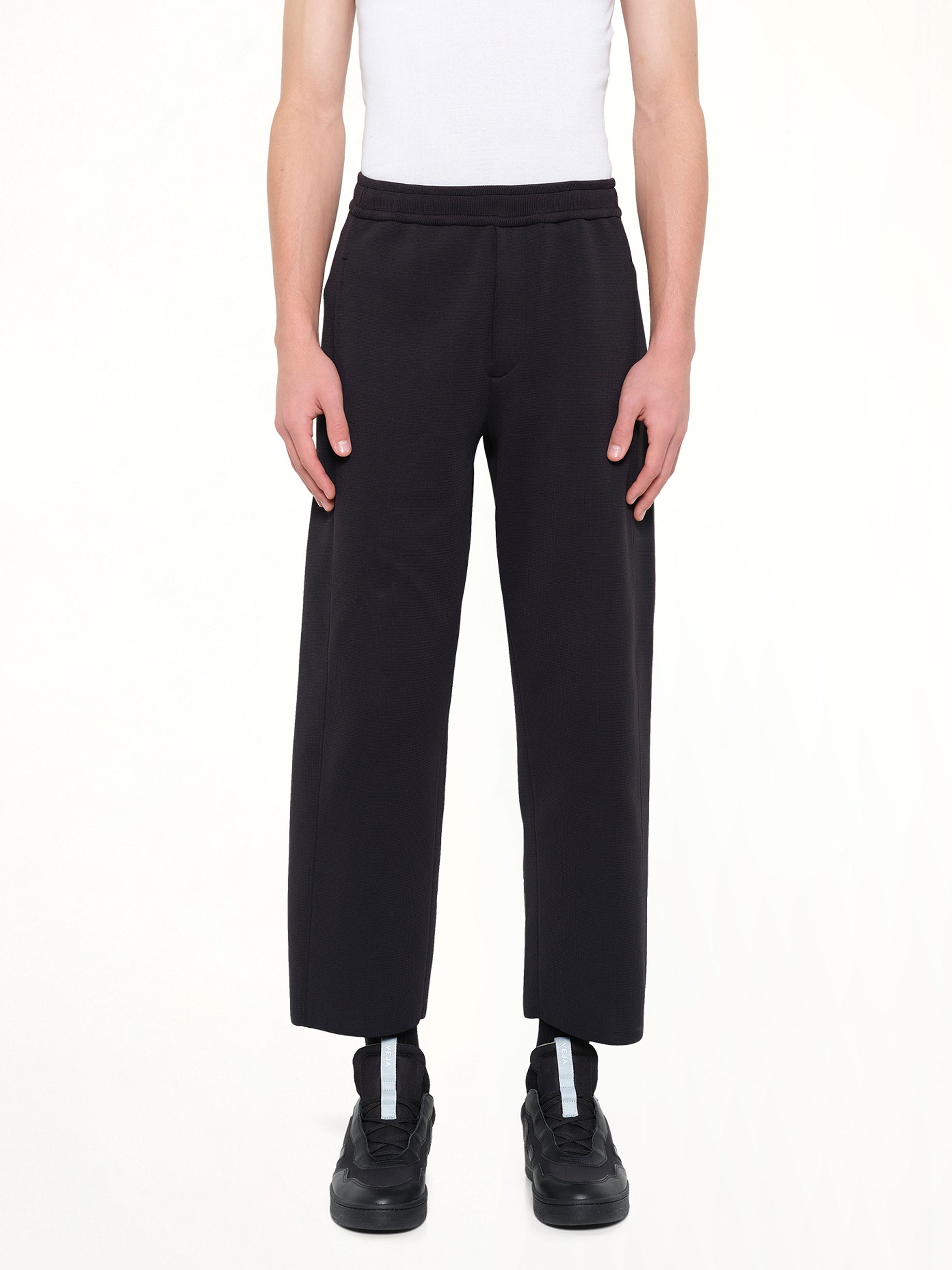 Milan Curved Pants in Black