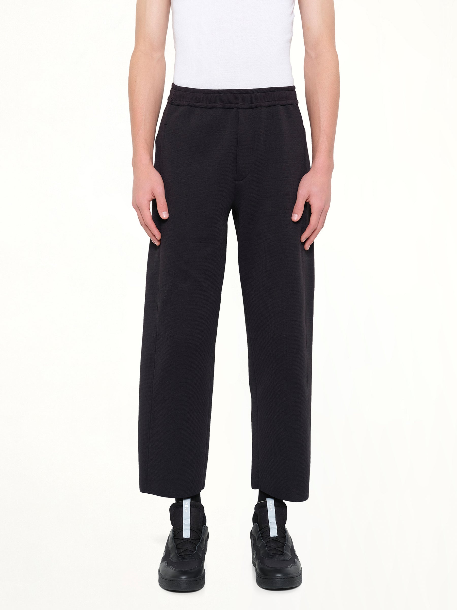 Milan Curved Pants in Black