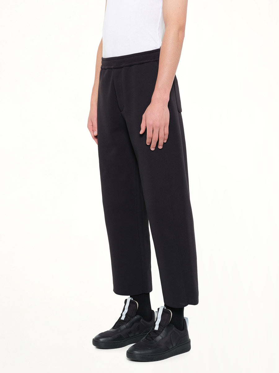 Milan Curved Pants in Black