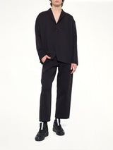 Milan Curved Pants in Black