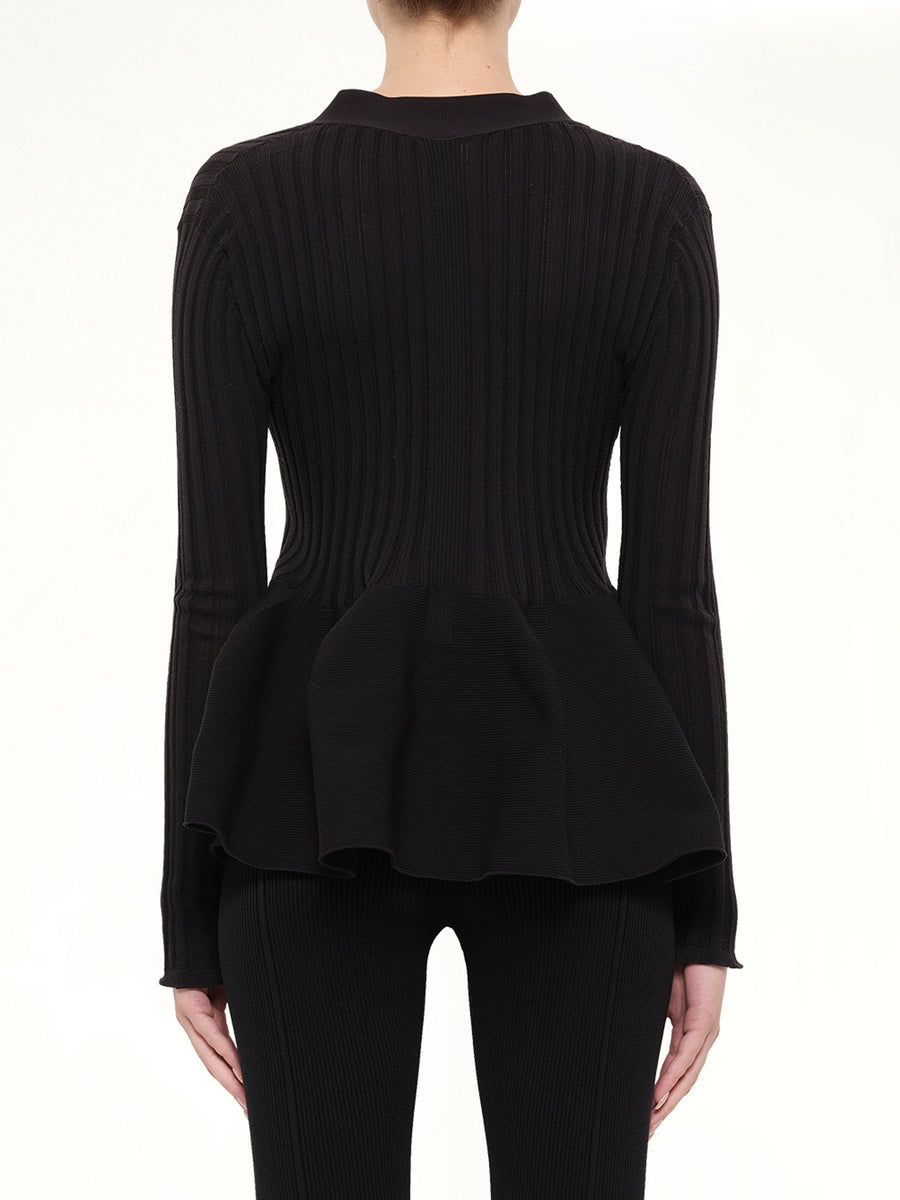 Pottery Cardigan in Black