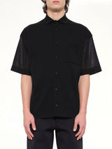 TC Milan Short Sleeve Shirt in Black
