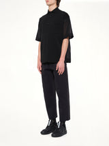 TC Milan Short Sleeve Shirt in Black