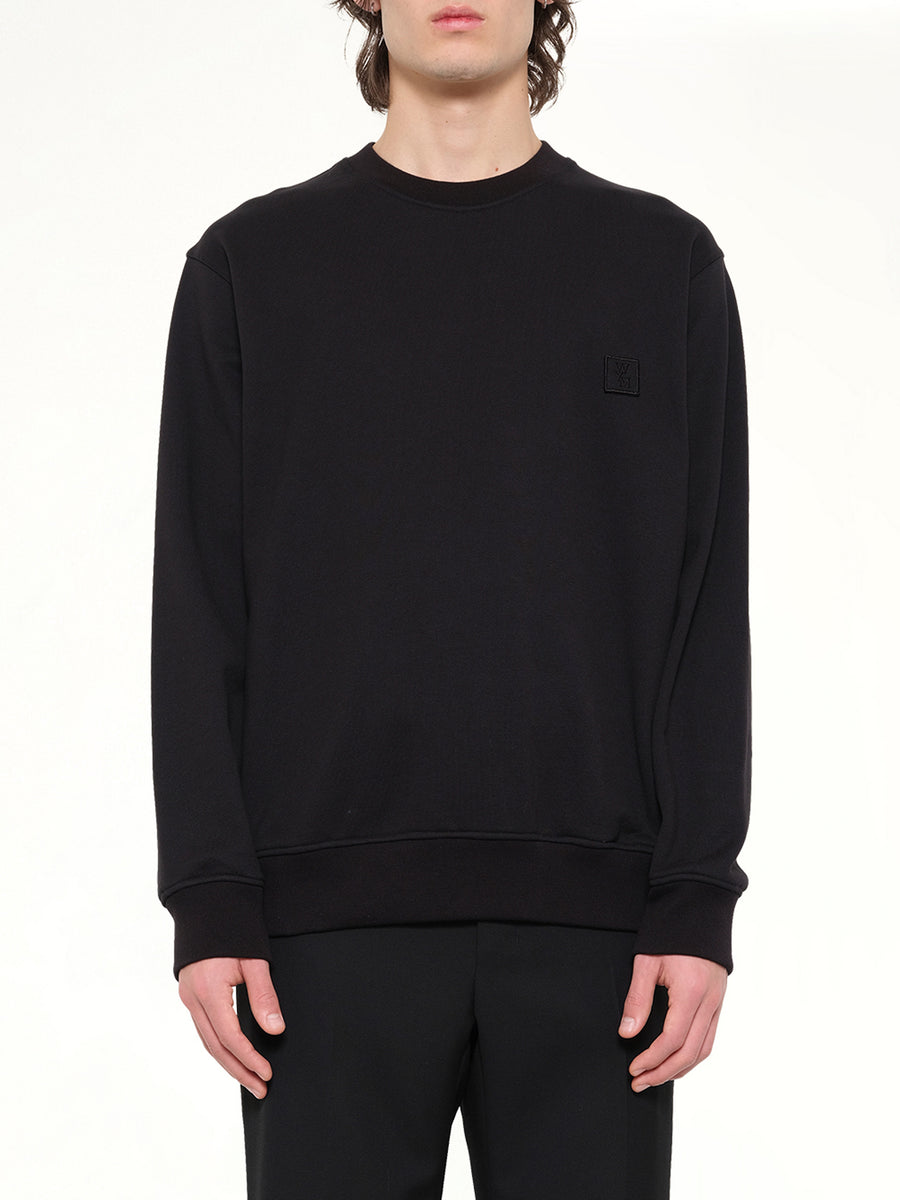 Back Logo Sweatshirt in Black