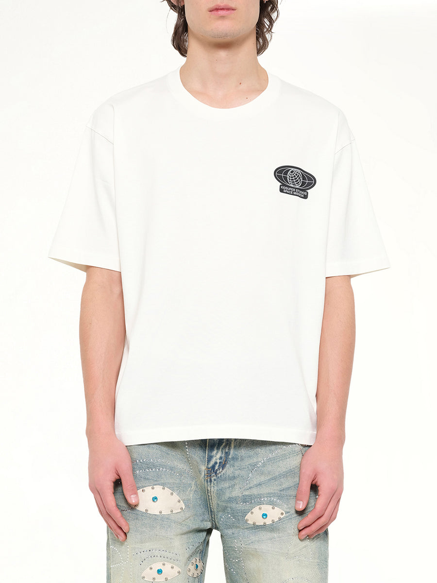 Globe Space Program T-Shirt in White